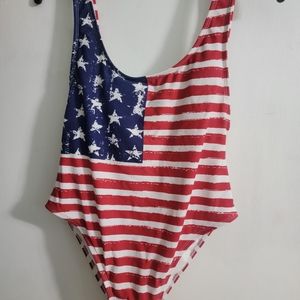 American Flag One-Piece